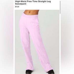 High Waist Free Time Alo sweat pant